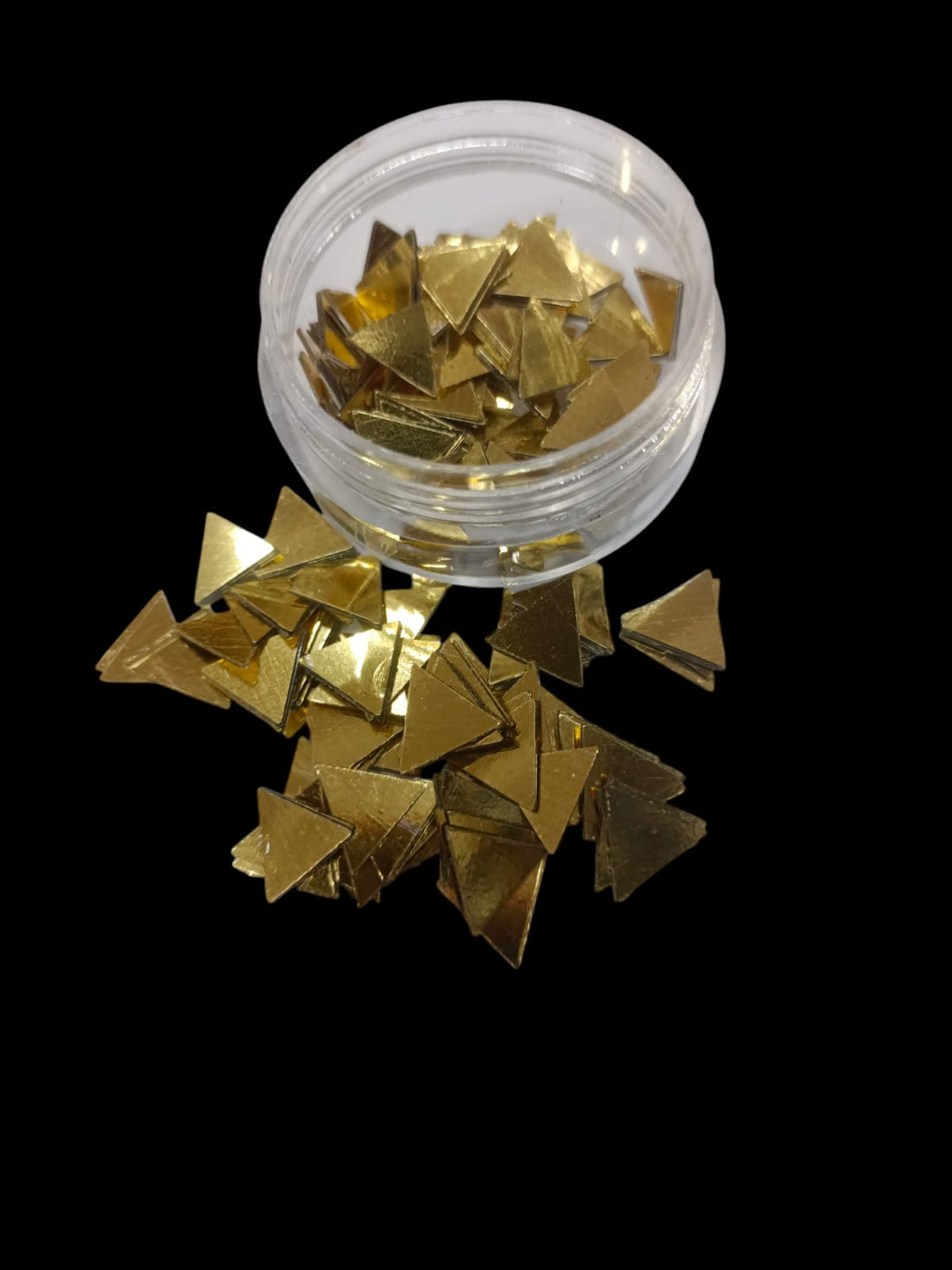 RESIN SEQUENCE SET OF 12 PCS GOLD AND SILVER