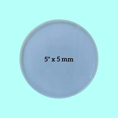 5" Round Coaster Mould URP170- RM