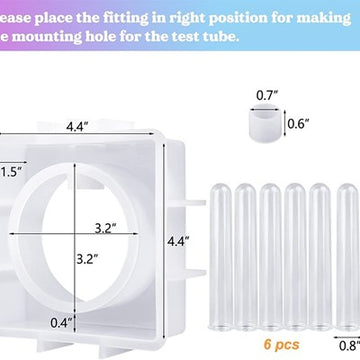 SQUARE SHAPE TUBE PLANTER MOLD URP180-RM