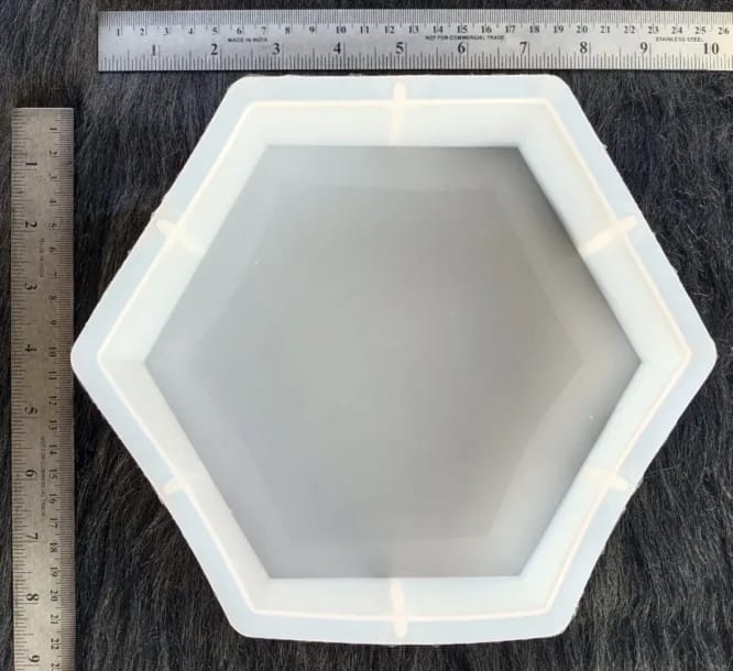 8" X 50mm - HEXAGON DEEP CASTING MOLD - URP210-RM