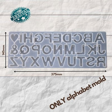 ONLY ALPHABET MOLD-272-RM