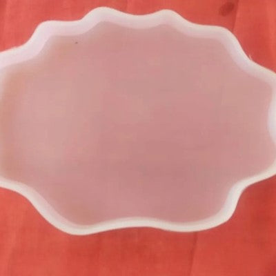 Oval Uneven Coaster Mould URP-278