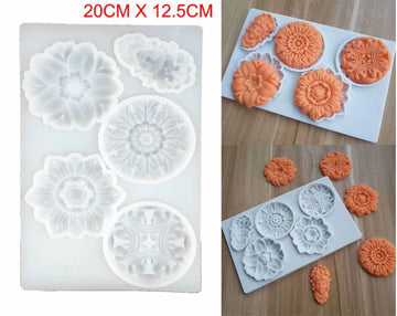 3D Flower Mould HM001