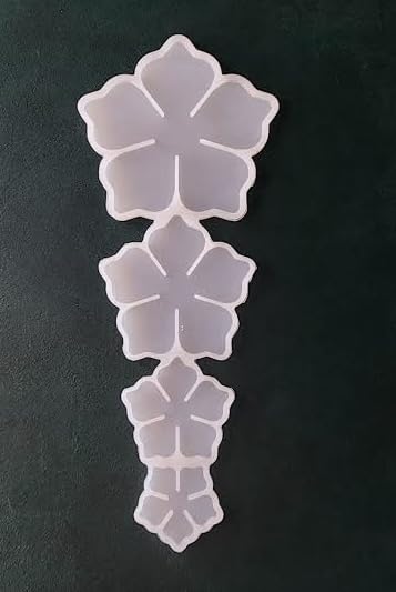 3D 4 Cavity 5 Kali Flower Mould MOLD-281-RM