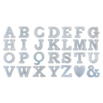 5" ALPHABET SET MOLD (28LETTER) - URP183-RM
