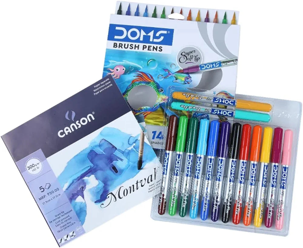 DOMES BRUSH PEN SET OF 14