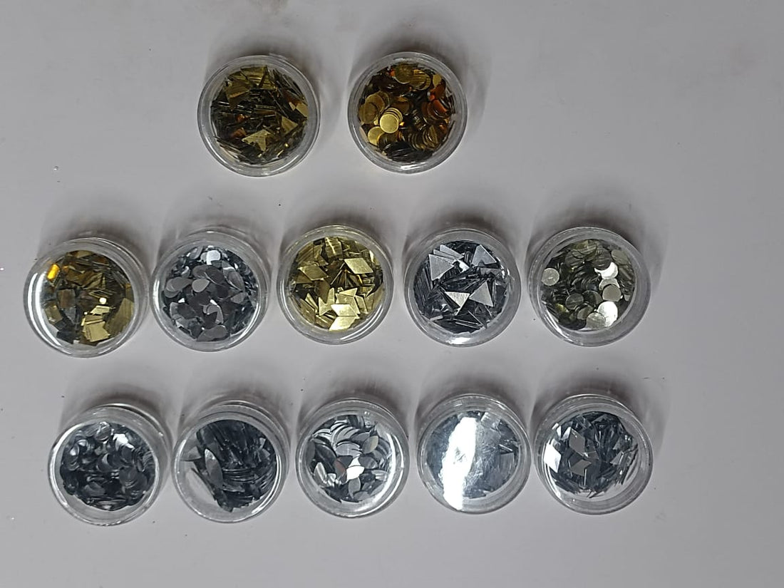 RESIN SEQUENCE GOLD & SILVER