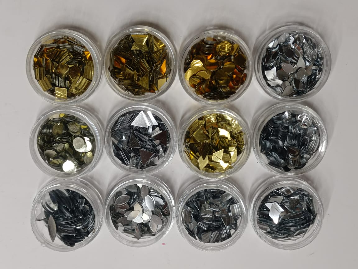 RESIN SEQUENCE GOLD & SILVER
