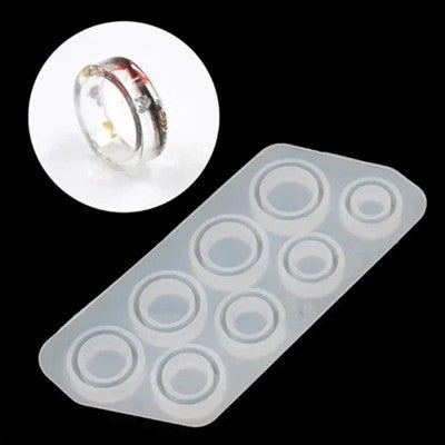 8 Cavity Finger Ring & Jewellery Mould URP085