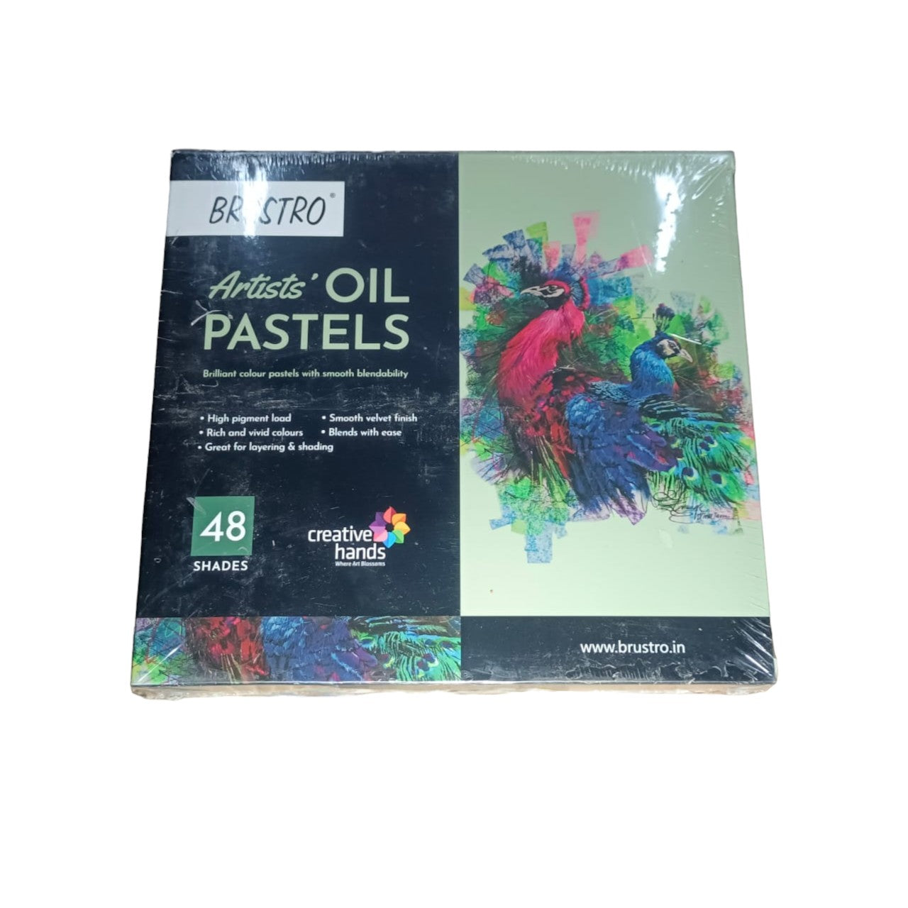 BRUSTRO OIL PASTELS 48 SHADES