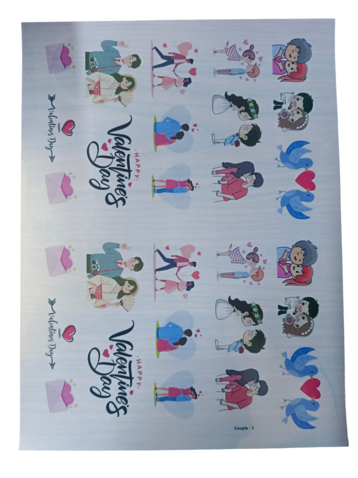 RESIN INSERT SHEET COUPLE 3