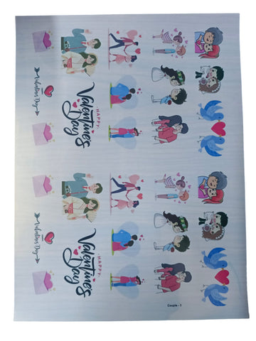 RESIN INSERT SHEET COUPLE 3