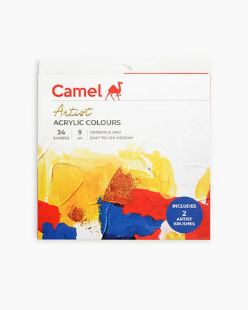 Camel  Artist  Acrylic  Colours