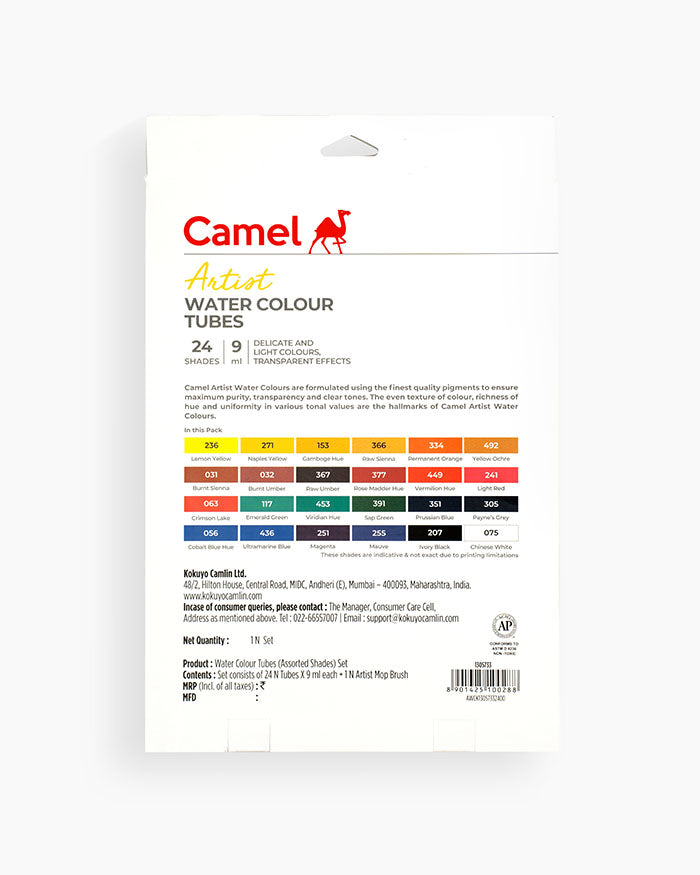 Camel  Artist  Water  Colours