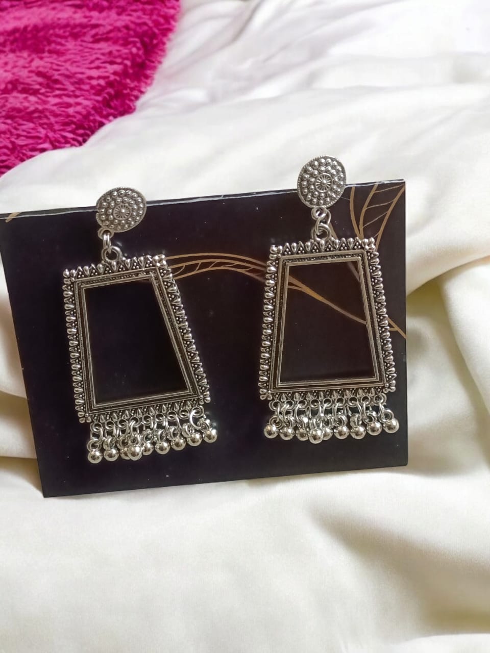 EAR RING JHUMKA SILVER