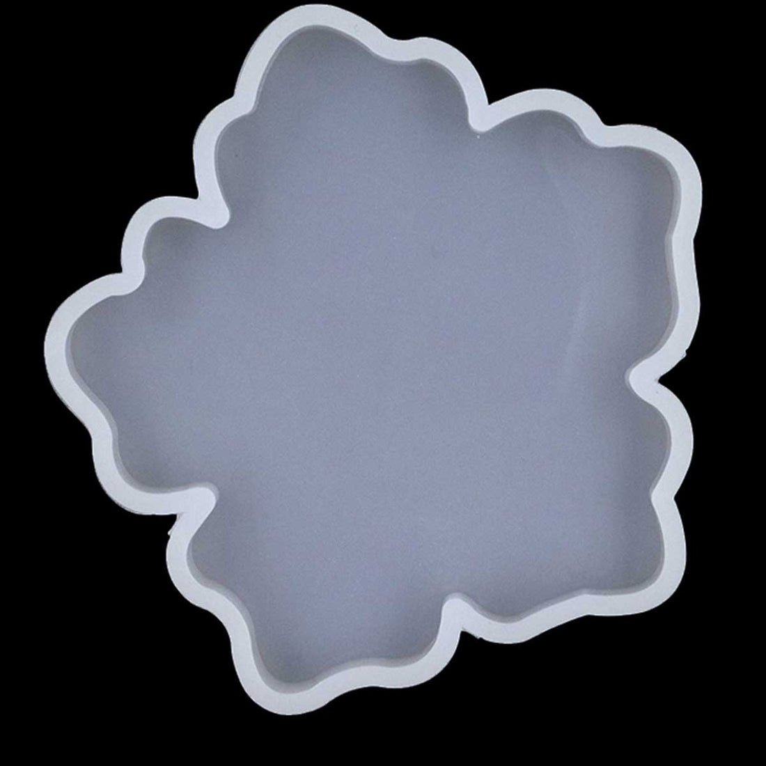 5 Kali Plain Flower Coaster Mould  URP127-RM