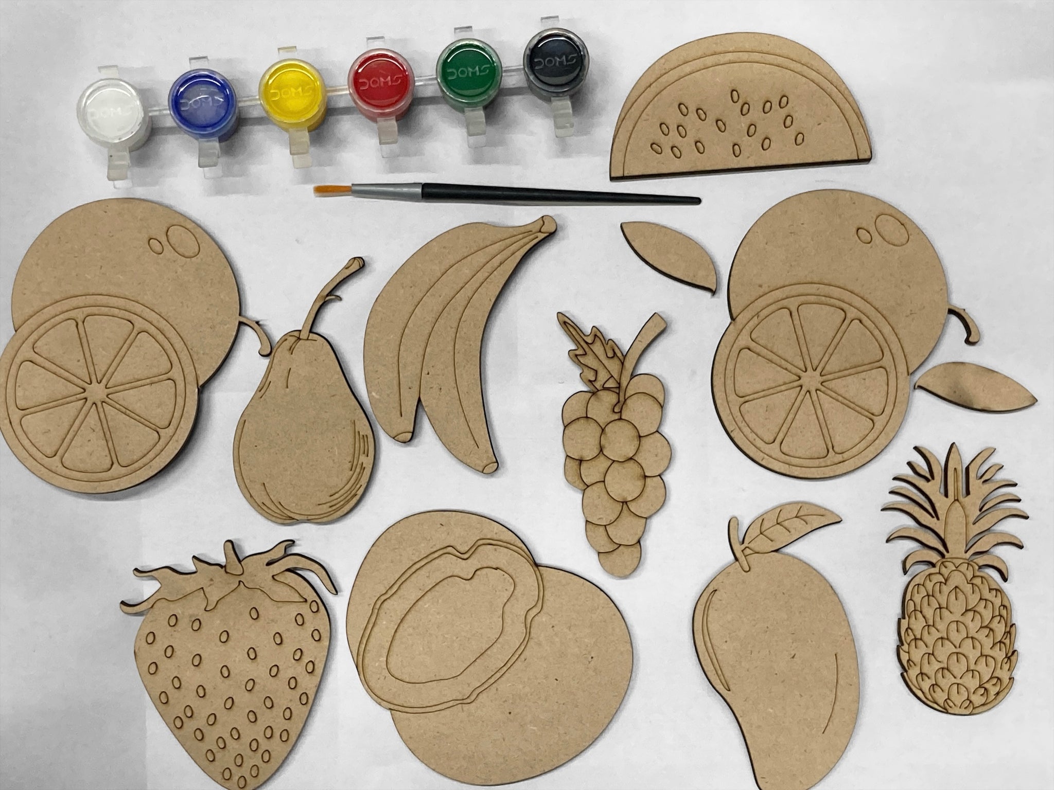 MDF Fruit kit box of 10