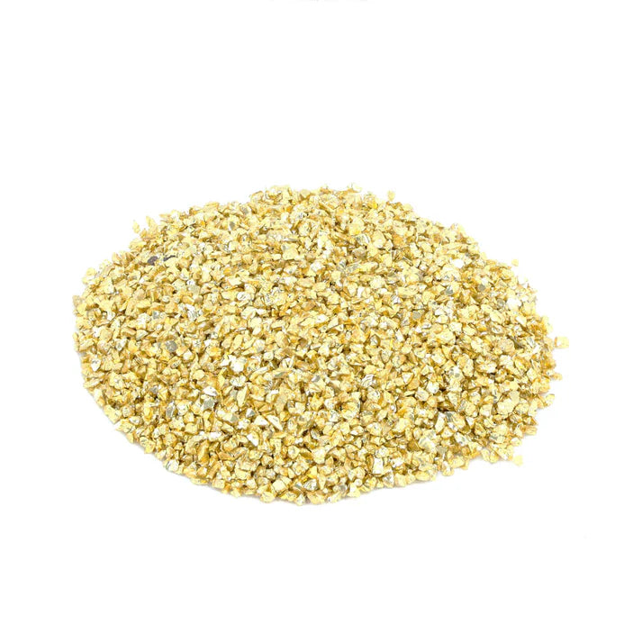 Small Metallic Glass Granules GOLD