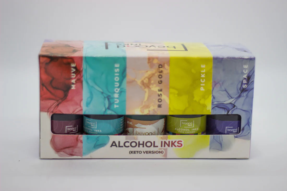 Alcohol Ink Mini Pack 4 (Keto Version)