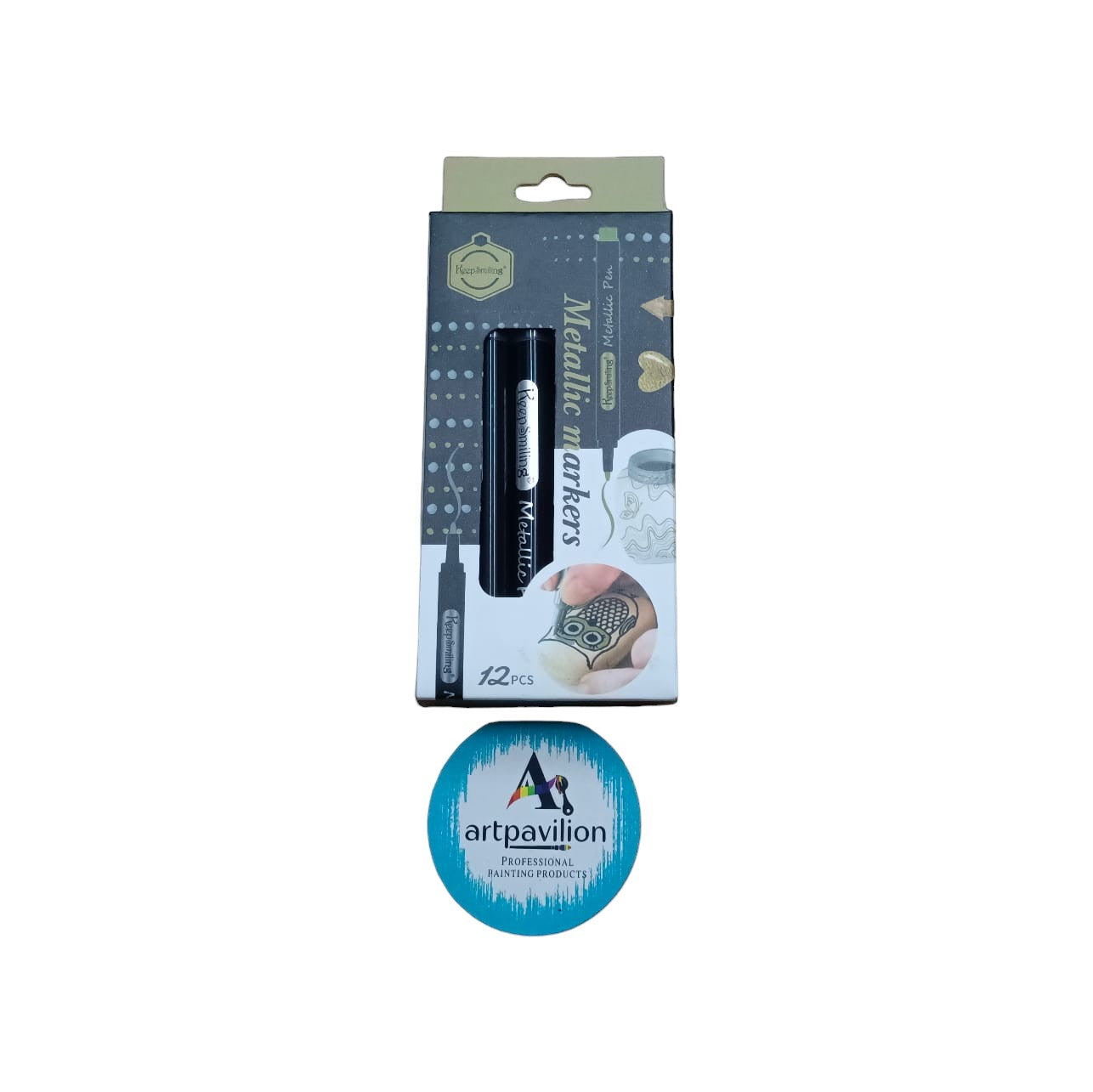 KS SILVER MARKER BOX OF 12 PCS