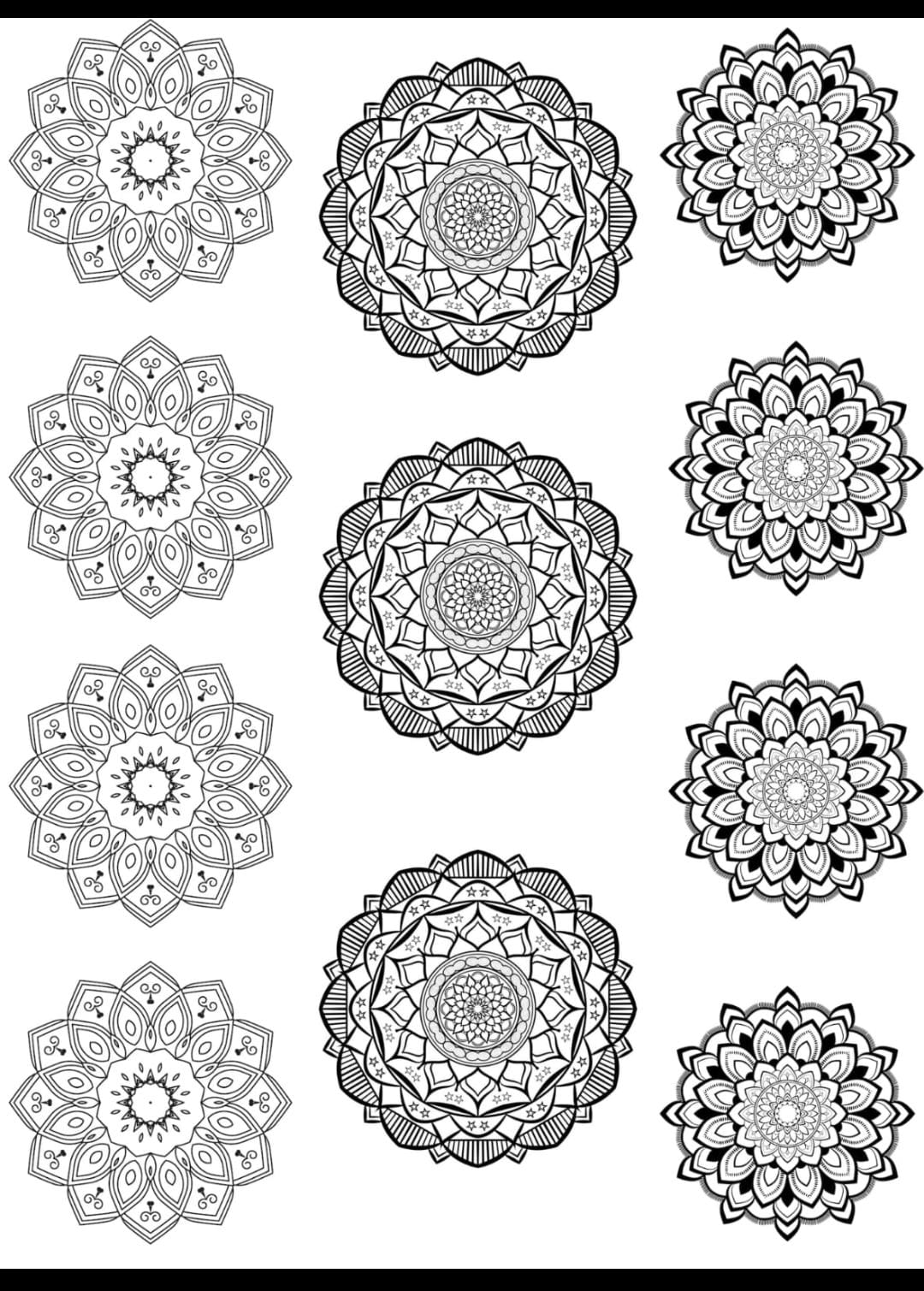 RESIN SHEET MANDALA  01