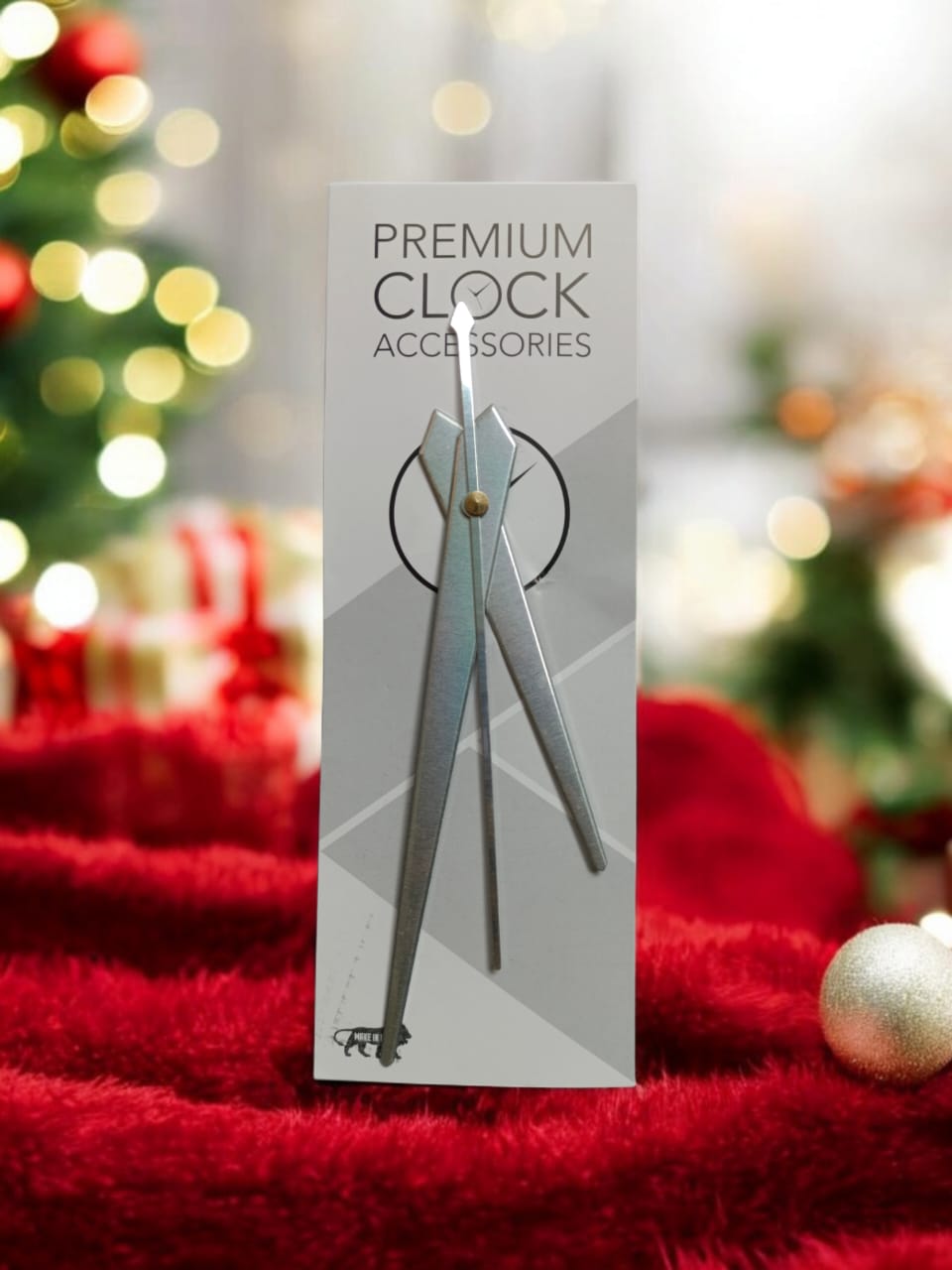 PREMIUM CLOCK NIDDLE SILVER