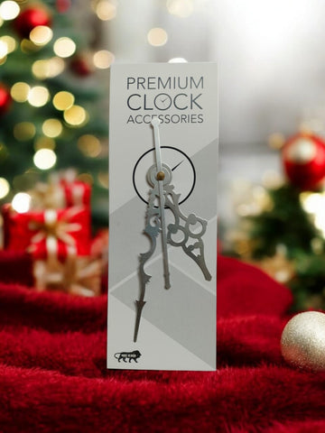 PREMIUM CLOCK NIDDLE SILVER
