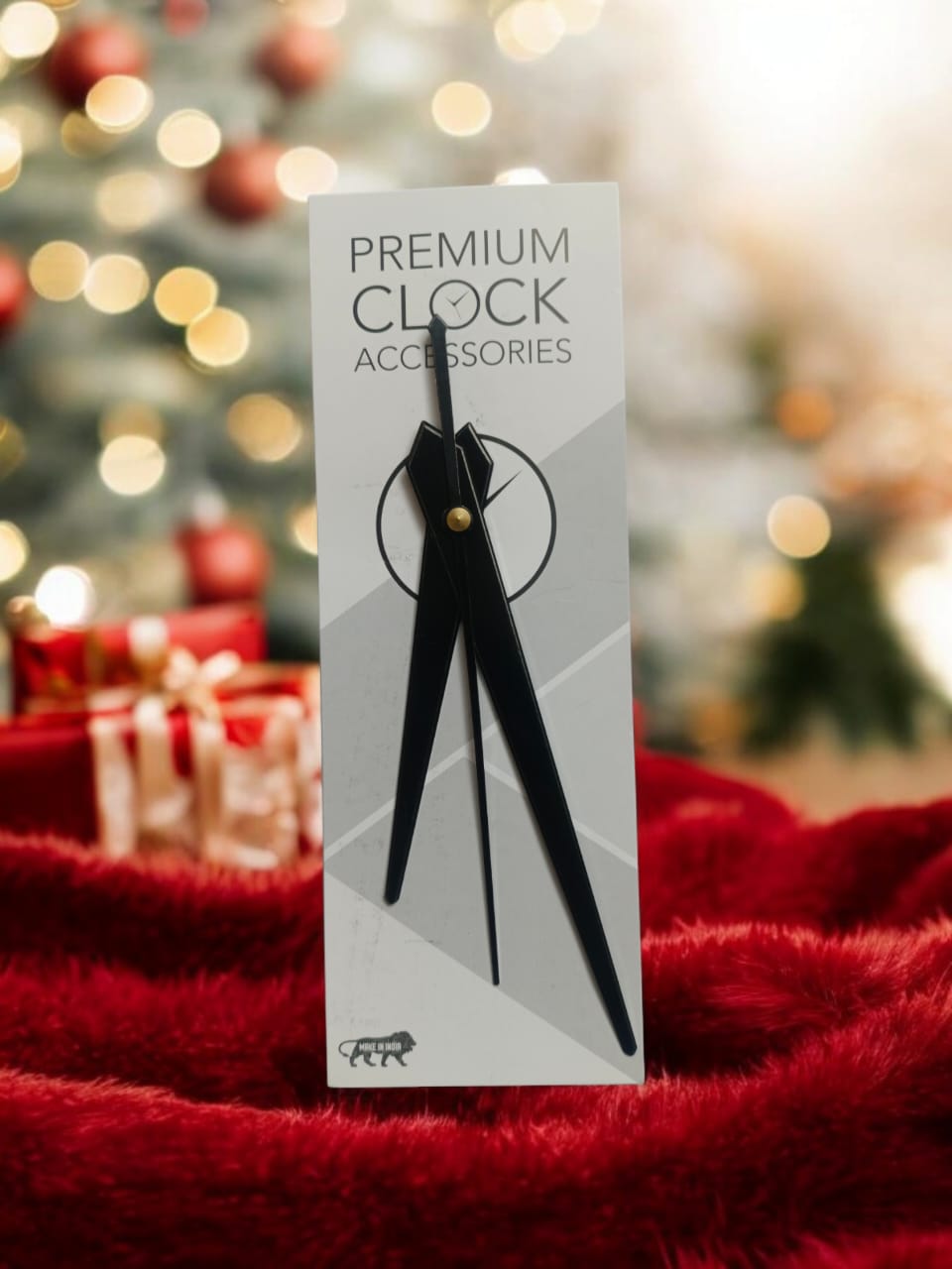 PREMIUM CLOCK NIDDLE BLACK