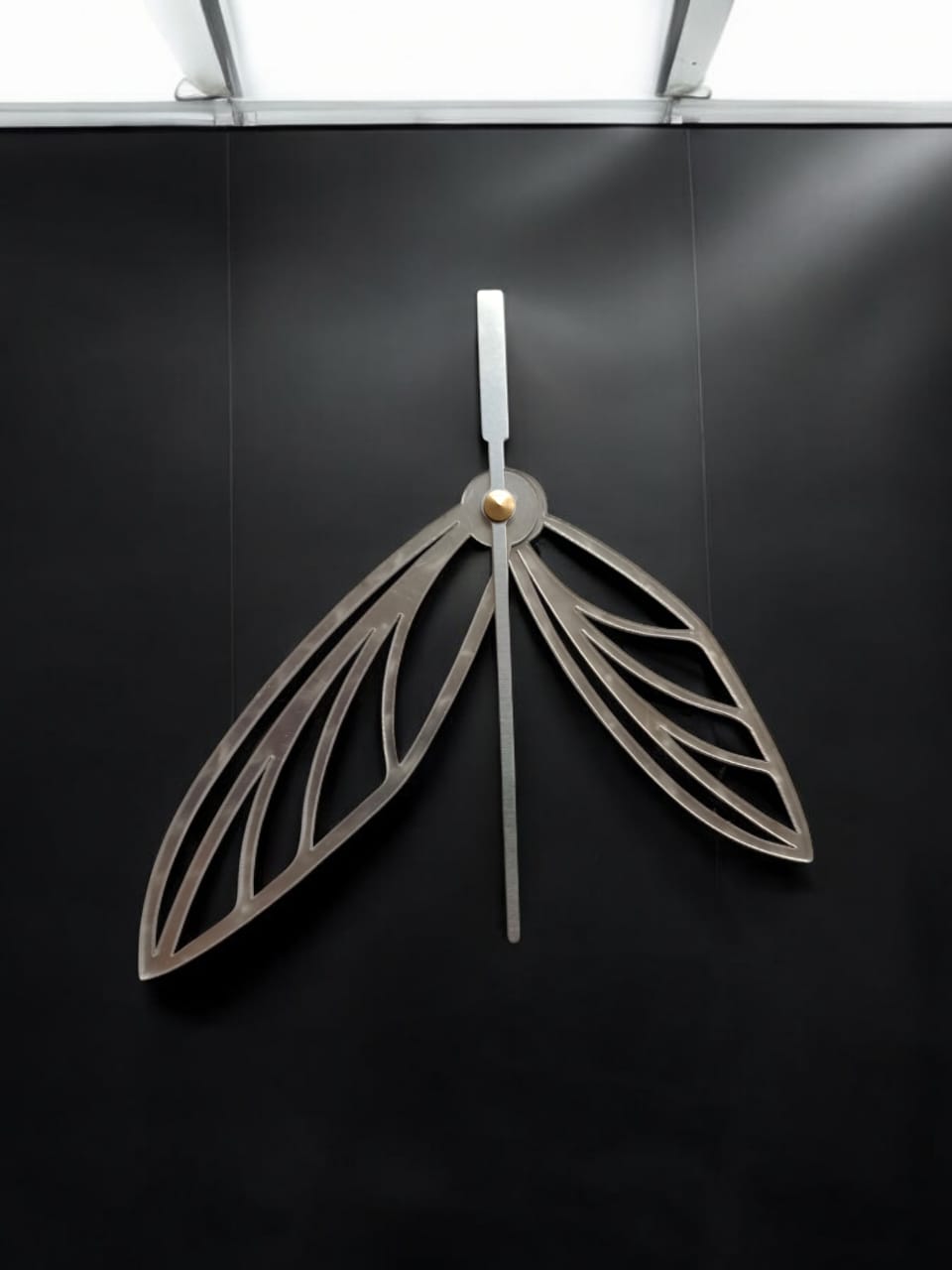 PREMIUM CLOCK NIDDLE FANCY SILVER