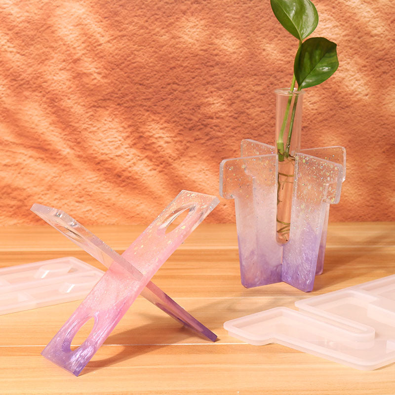 V Shaped Test Tube Planter Mould SM0306