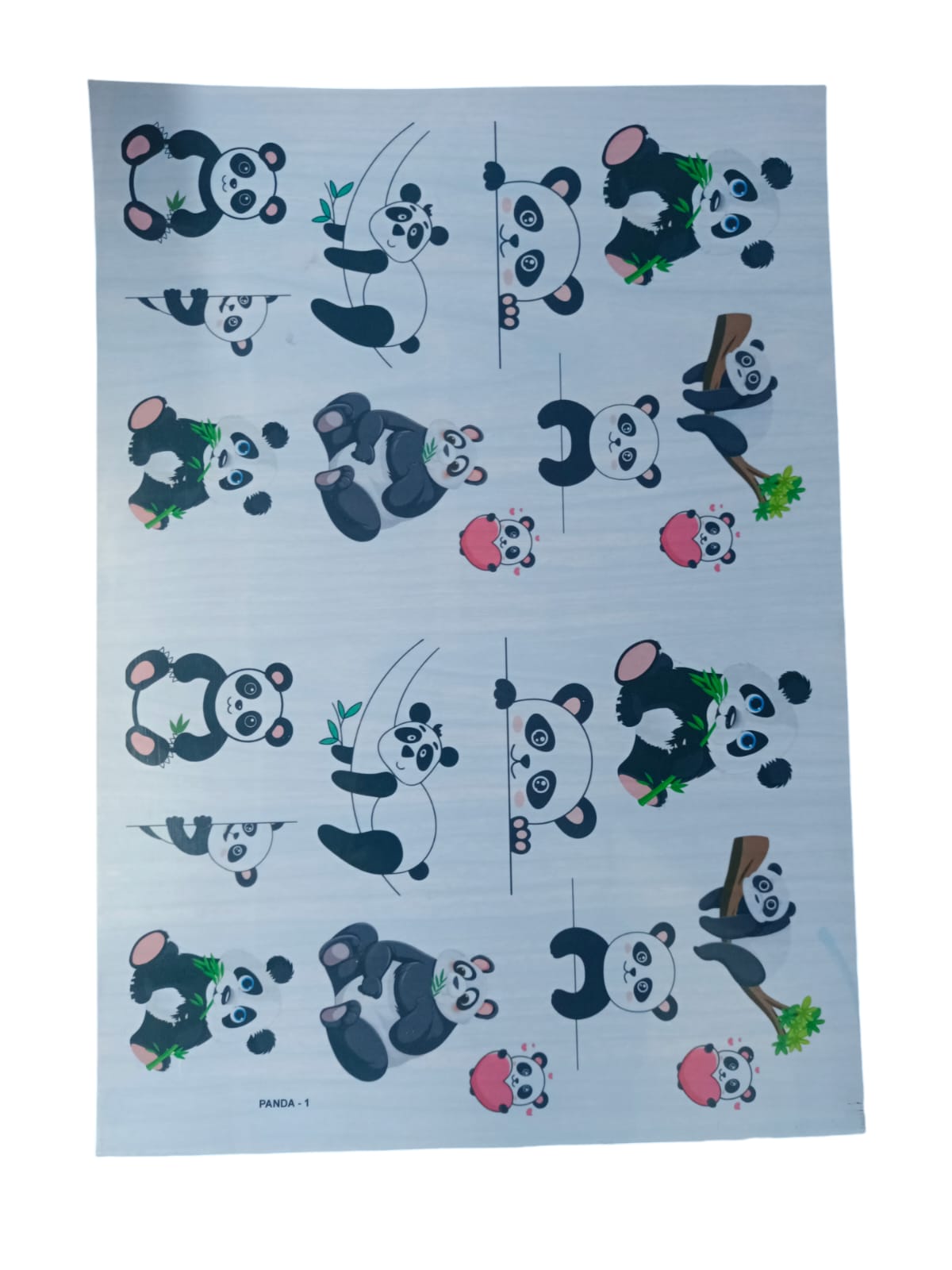 RESIN INSERT SHEET PANDA 1