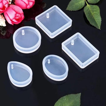 SILICONE PENDANT MOLD SET OF 5 - URP063-RM