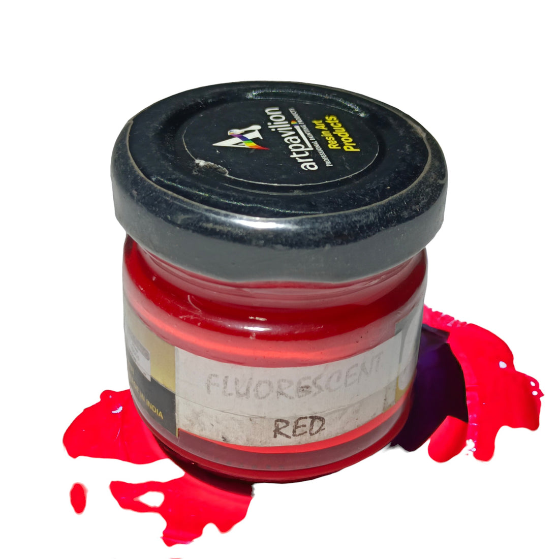 ART PAVILION PIGMENT FLUORESCENT RED APPROXY 20 GM