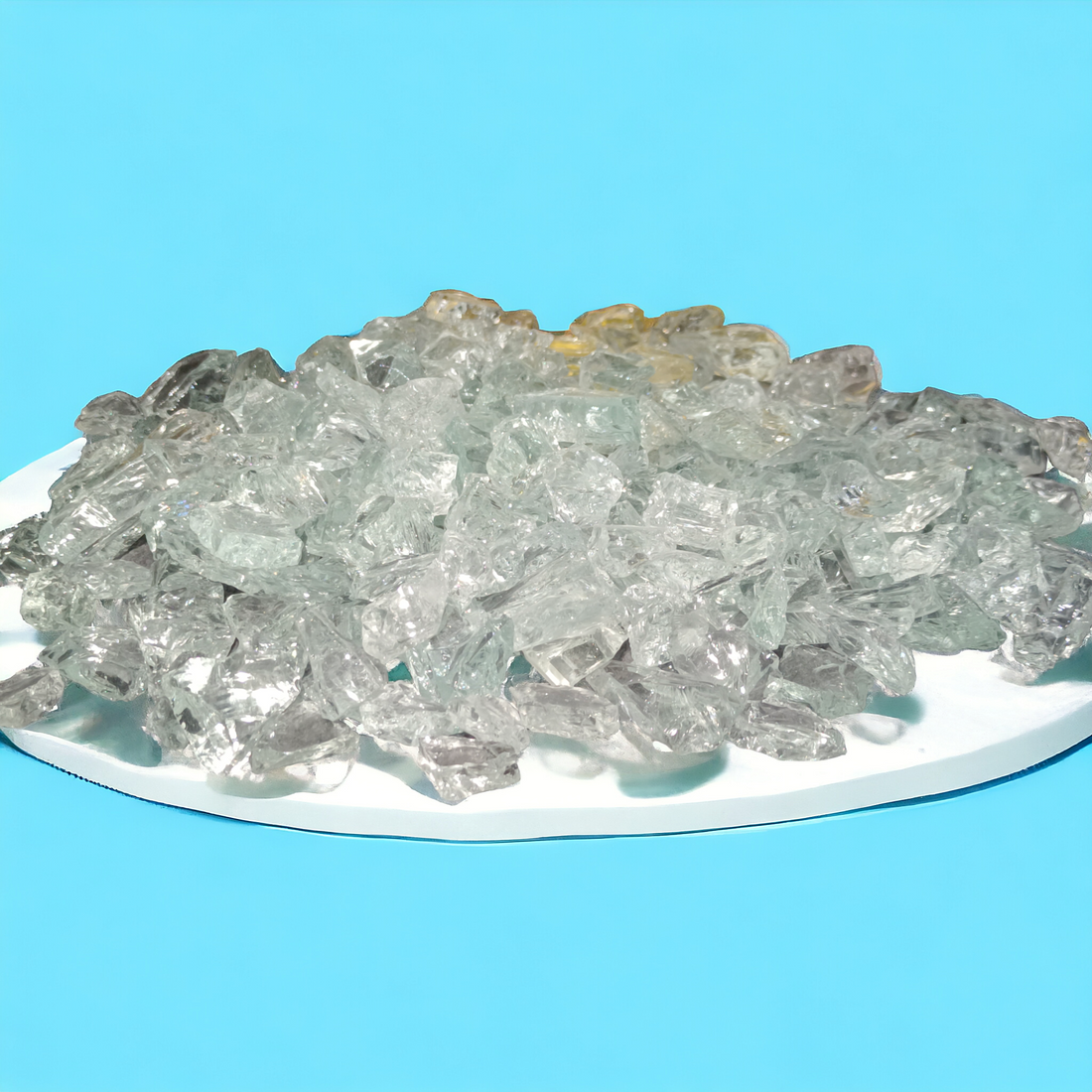 GLASS ROCKS ( 8-15 MM )