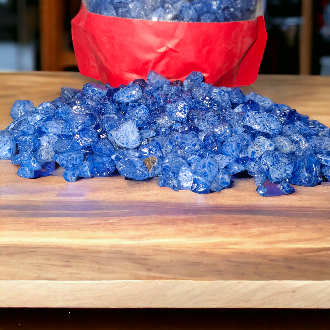 TORQUOISH RESIN STONE 1 KG