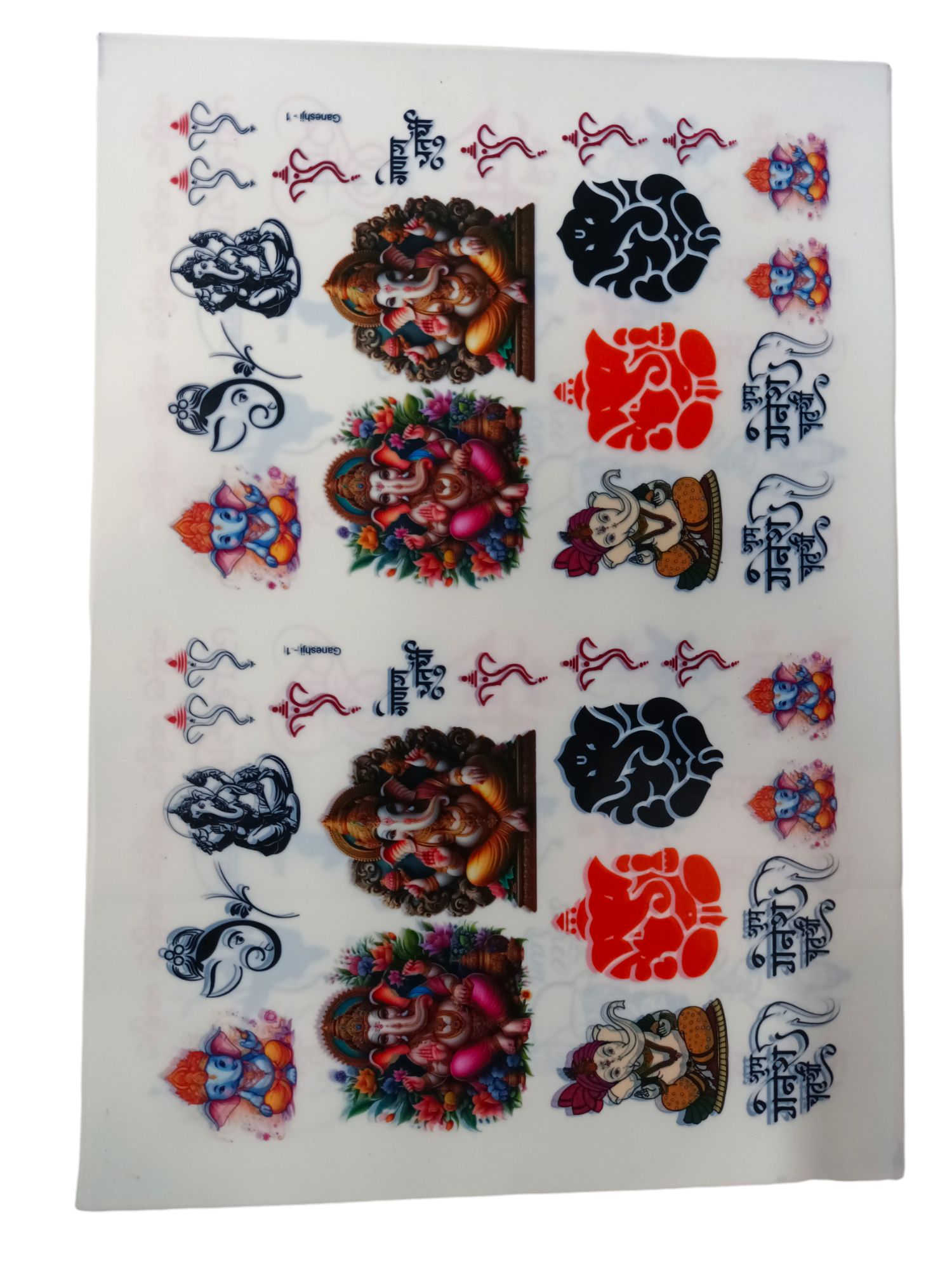GANESH JI 1 RESIN INSERT SHEET