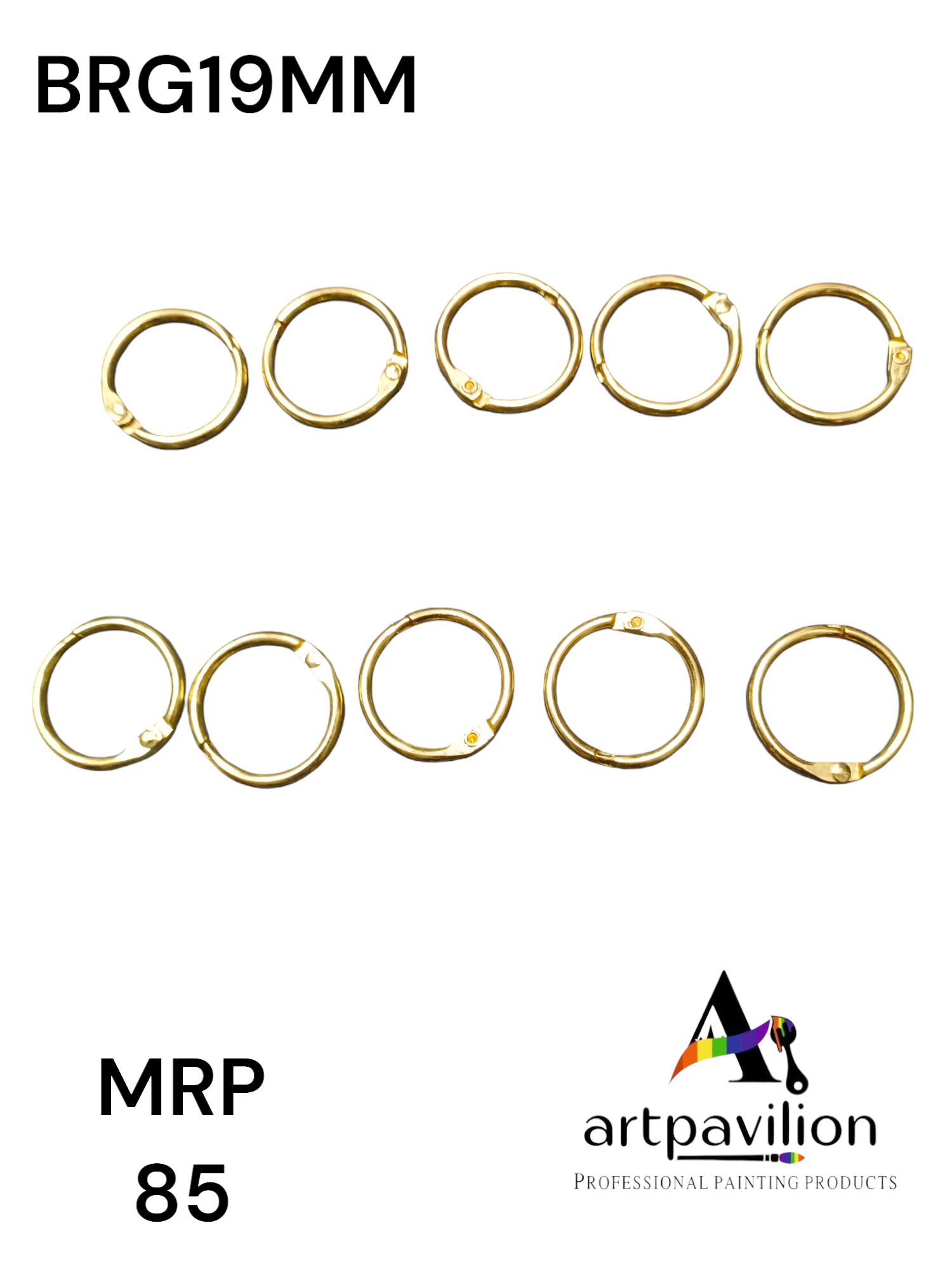 Book RING GOLD 19MM