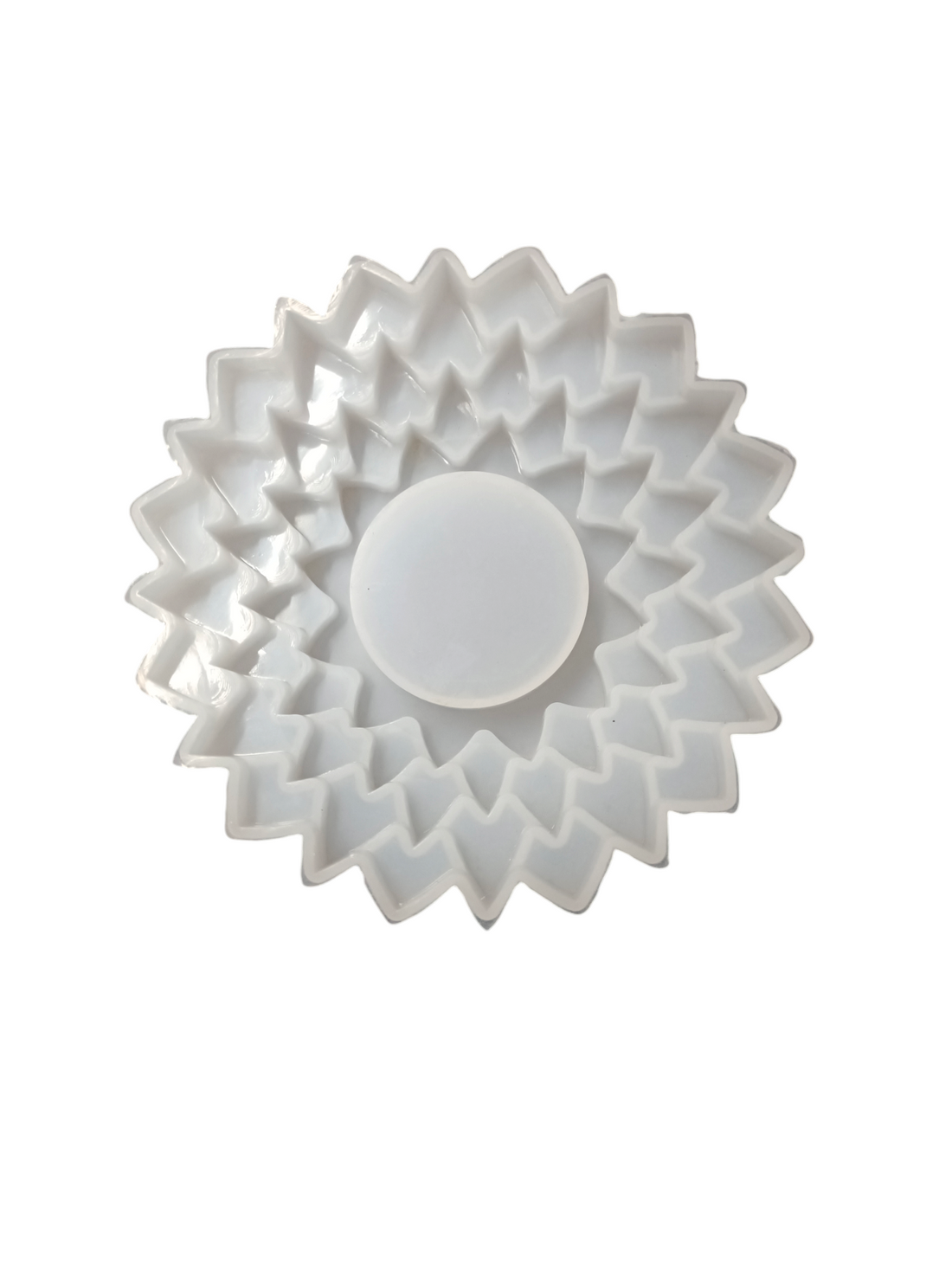 4 Step Flower Tea light Holder Mould