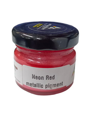 NEON RED METALLIC PIGMENT APPROXY 20 GM