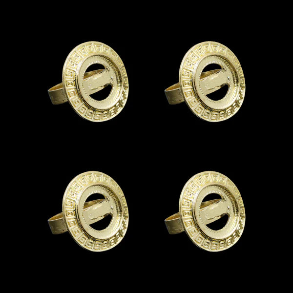 Gold Ring Bezels RB016