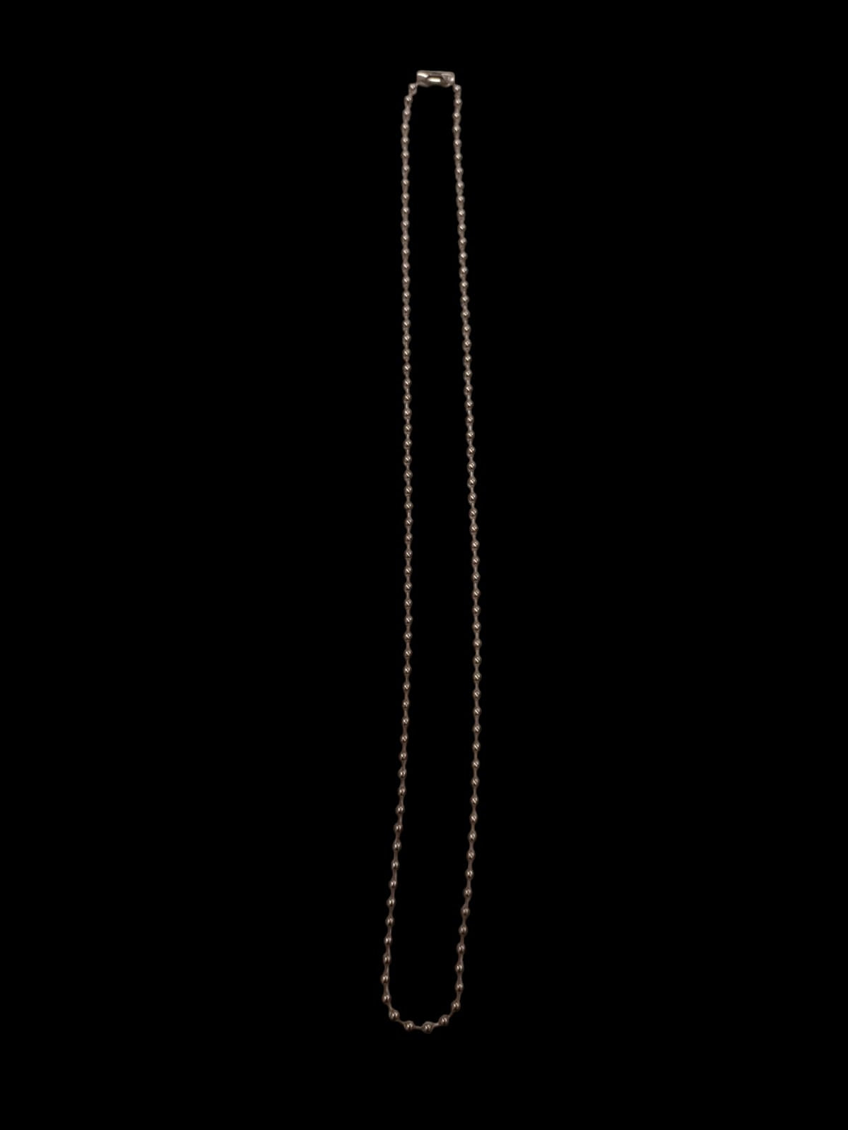RESIN SILVER CHAIN