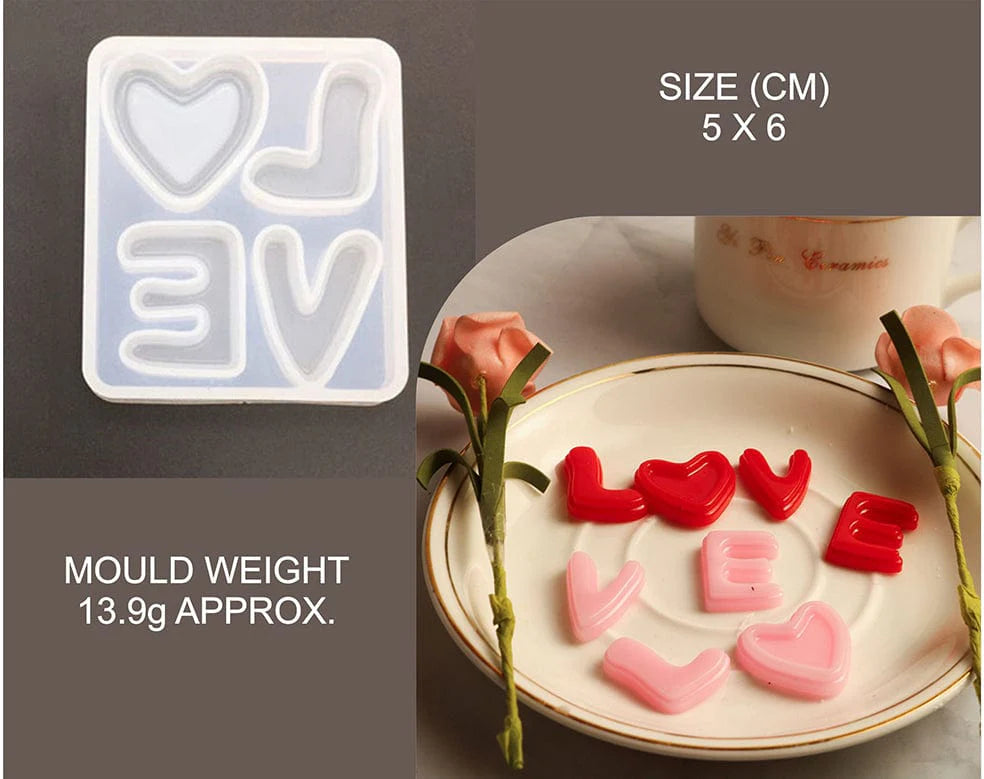 LOVE WORDING MOULD SM0049/84095