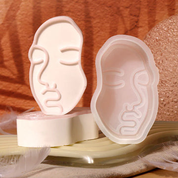 Face Theme Soap & Candle Mould SM0327