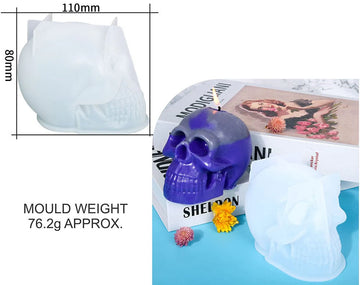 SKULL CANDLE MOULD SM0584/84231