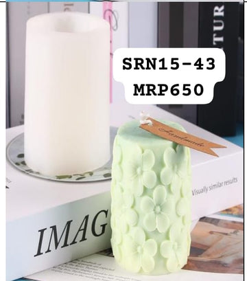 FLOWER CANDLE SRN 15-43