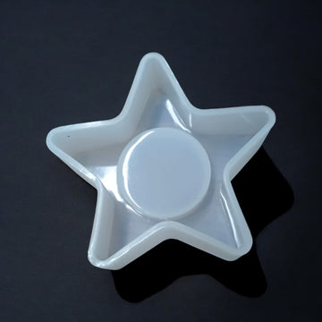 3" STAR SHAPE TEALIGHT CANDLE HOLDER MOLD - URP160-RM
