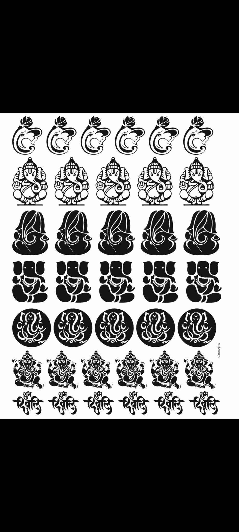 GANESH JI 17 RESIN SHEET