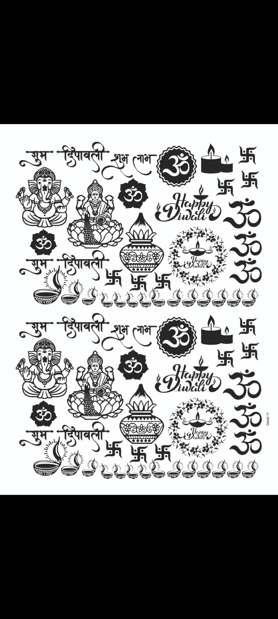 DIWALI 11 RESIN SHEET