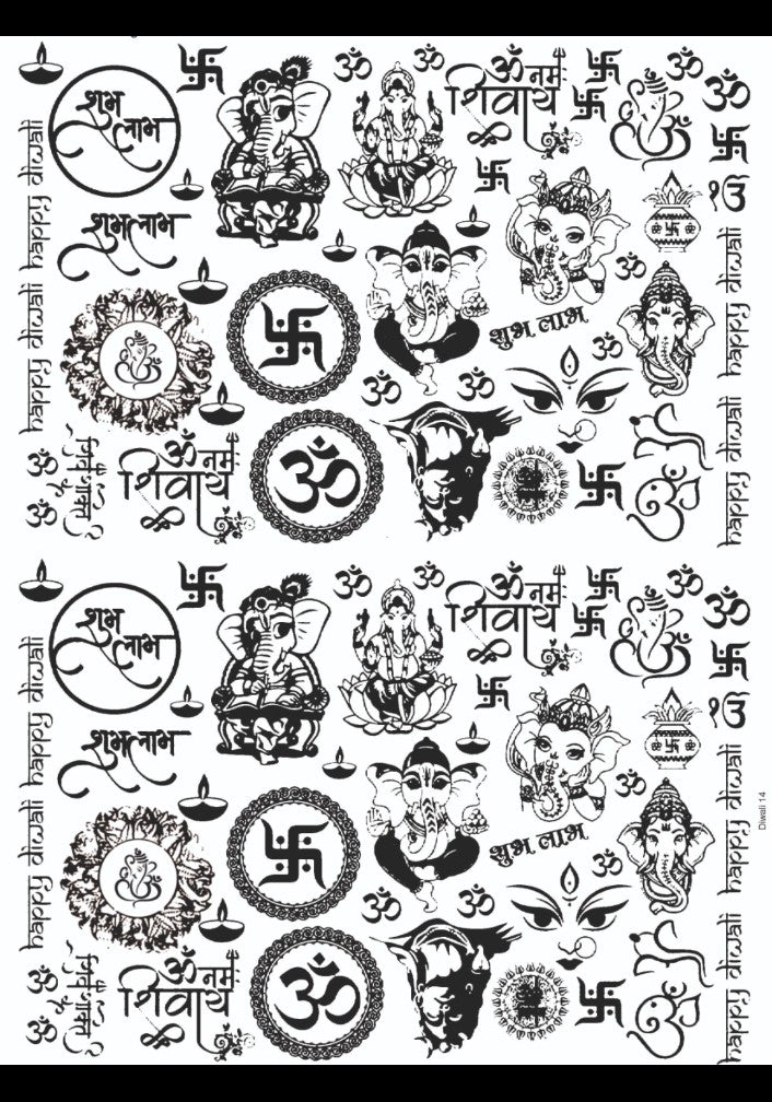 DIWALI 14 RESIN SHEET