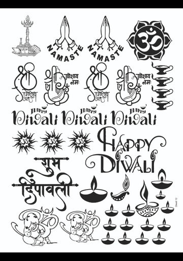 DIWALI 12 RESIN SHEET